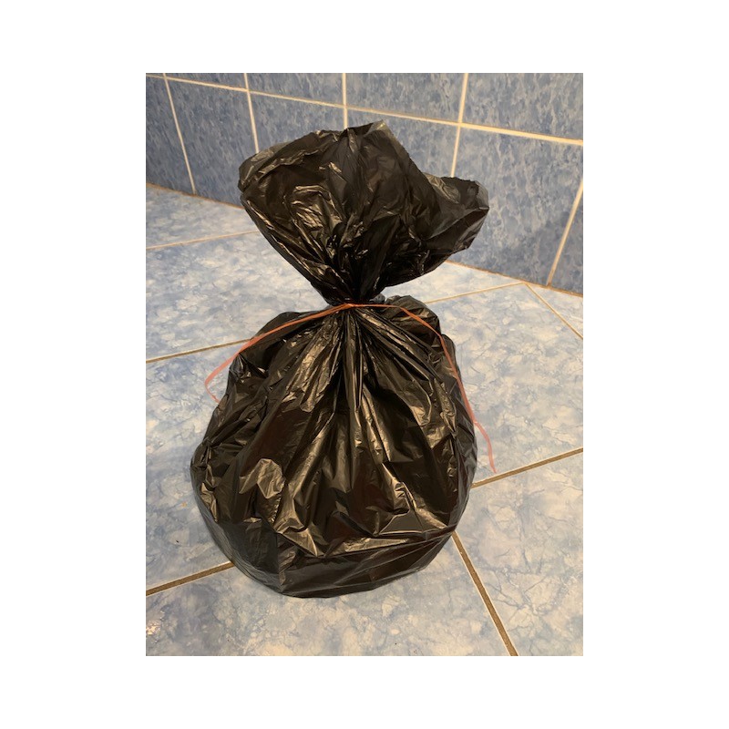 500 Sacs poubelles PEBD noir 30 litres OFG