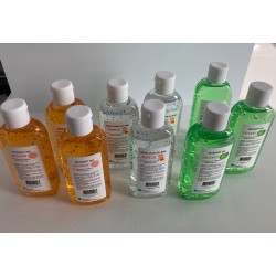 18 flacons de 100 ml Gel...