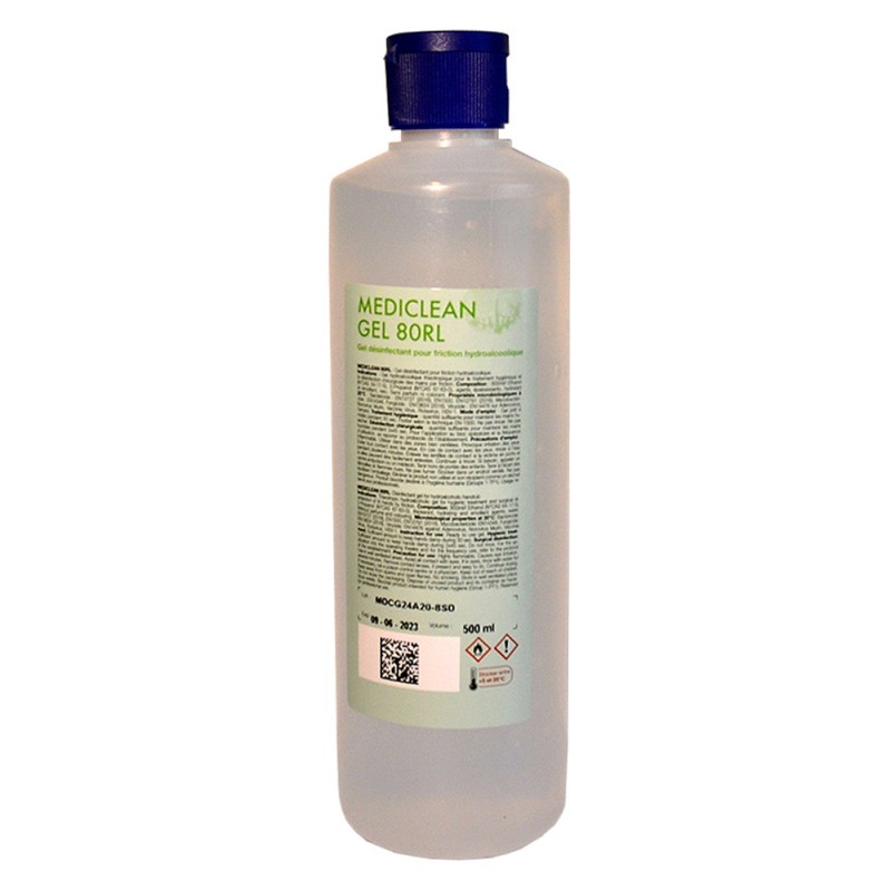 Gel hydroalcoolique 1l avec pompe - Prix