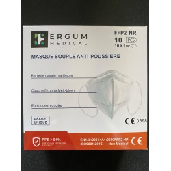 10 Masques CE de protection...