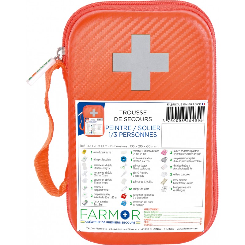 Trousse de secours grand modèle - Feu Vert