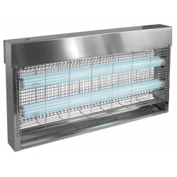 Désinsectiseur inox 30W 80 m2