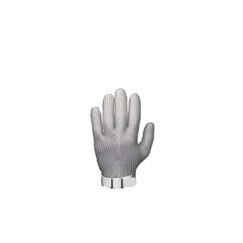 GANTS COTTE DE MAILLE AVEC MANCHETTE POLYAMIDE