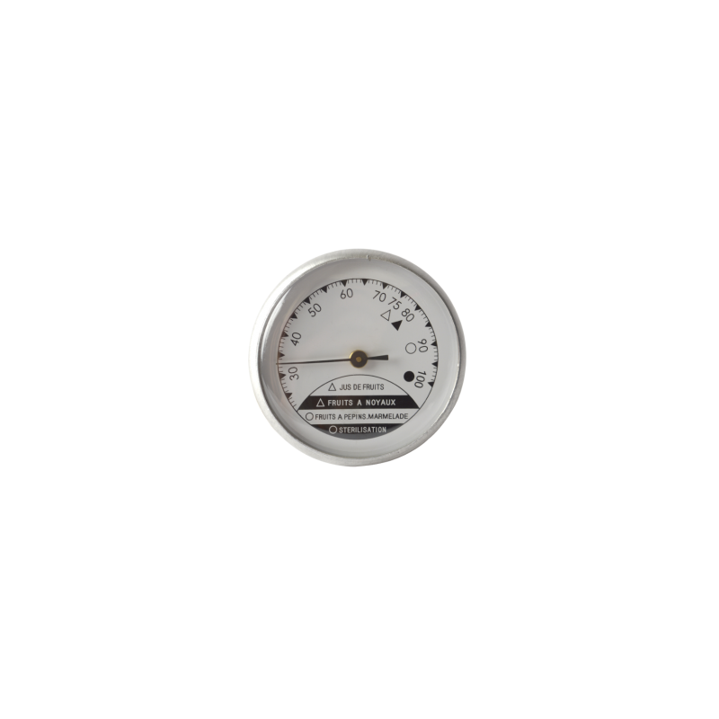 Thermomètre confiseur en métal