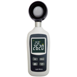 Luxmètre thermomètre portable