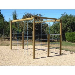 Cube en bois multi...