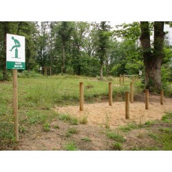 Saute-moutons en bois pour...