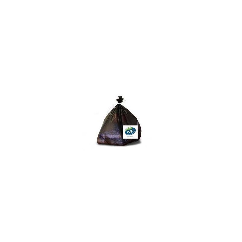 Sacs Poubelles 30L PE HD Noir