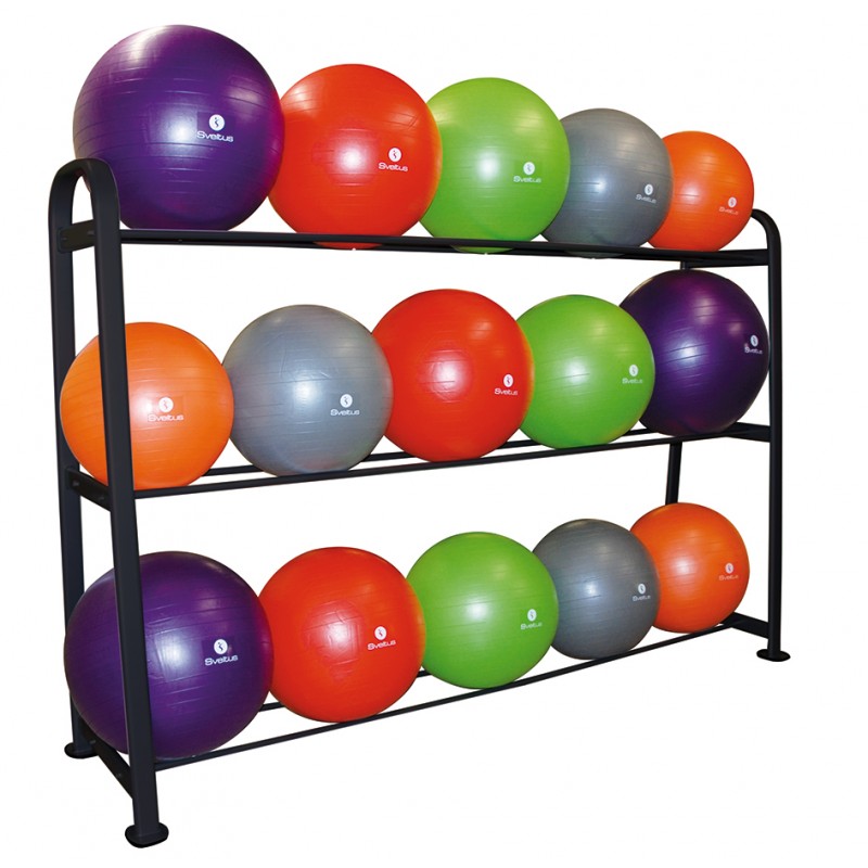 Rack de rangement pour ballons de gym