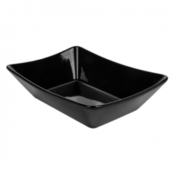 Plateau repas compartimenté / self 6 compartiments bord rond inox