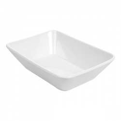 Plateau repas compartimenté / self 6 compartiments bord rond inox