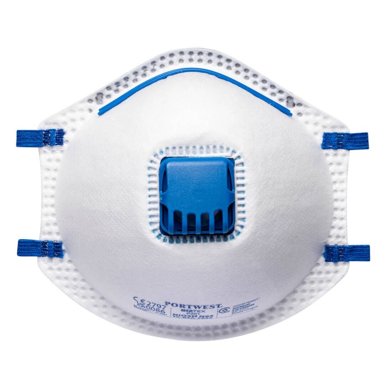 Masque de protection respiratoire FFP2 - Bec de canard - Blanc