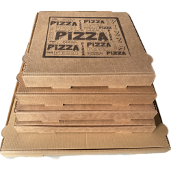 100 boites cartons à pizza