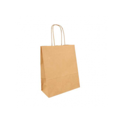 250 sacs kraft naturel à...