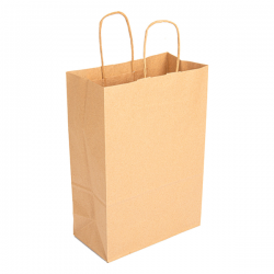 250 sacs kraft naturel à...