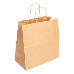 250 sacs kraft naturel à...