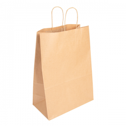 250 sacs kraft naturel à...