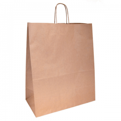 150 sacs kraft naturel à...
