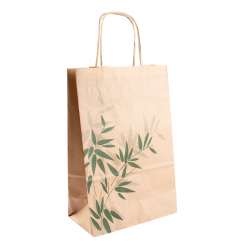 250 sacs kraft naturel à...