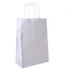 250 sacs papier blanc à...
