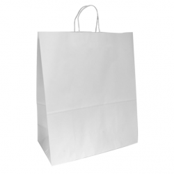 150 sacs papier blanc à...