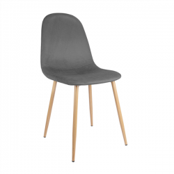 Chaise velours