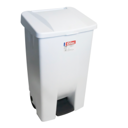 Poubelles à pédale et...