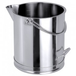 Seaux gradués inox avec bec...