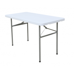 Table pliante PE éco+ blanc...