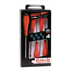 Jeu de 6 tournevis REDGRIP...