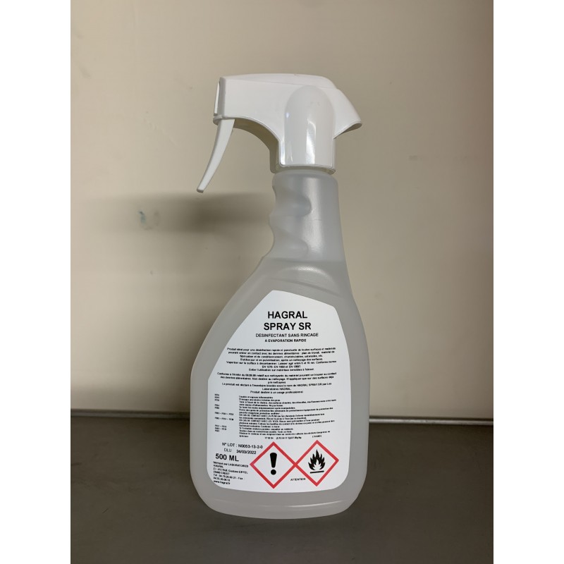 Nettoyant mains et surfaces 250ml en vaporisateur