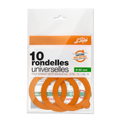 Joints rondelles 85 mm pour bocaux en verre et terrines