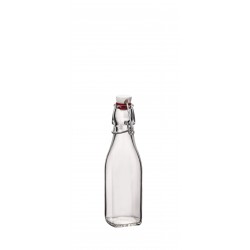 Bouteille en verre transparent - Bouchon Swing - Mes courses en vrac