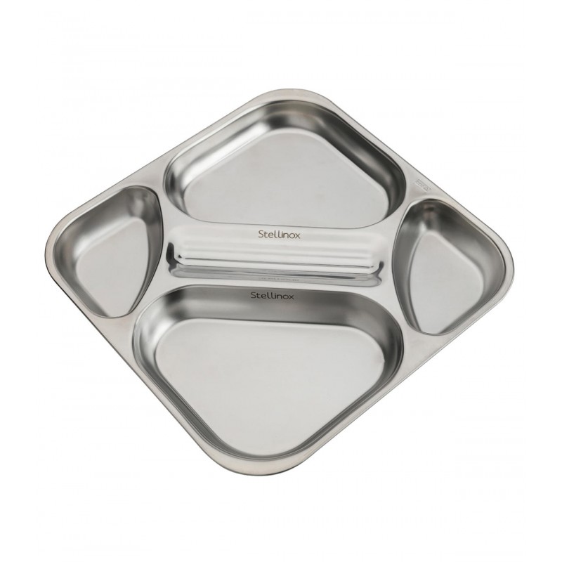 Plateau repas inox - Kids