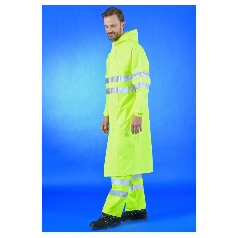 Manteau de pluie résistant à la flamme