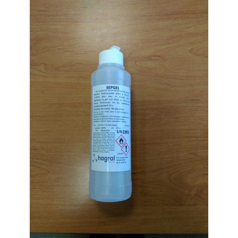 100, 250 ou 500 ml de spray désinfectant pour les mains