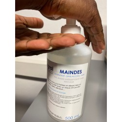 GEL DÉSINFECTANT POUR LES MAINS-FLACON 500ML