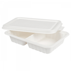 Barquette Plastique Multifonction Noire + Couvercle - SML Food Plastic