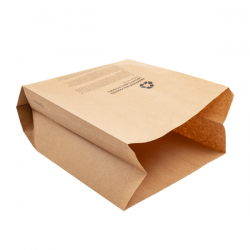 Sacs à déchets 130L blanc biodégradable et compostable (le carton